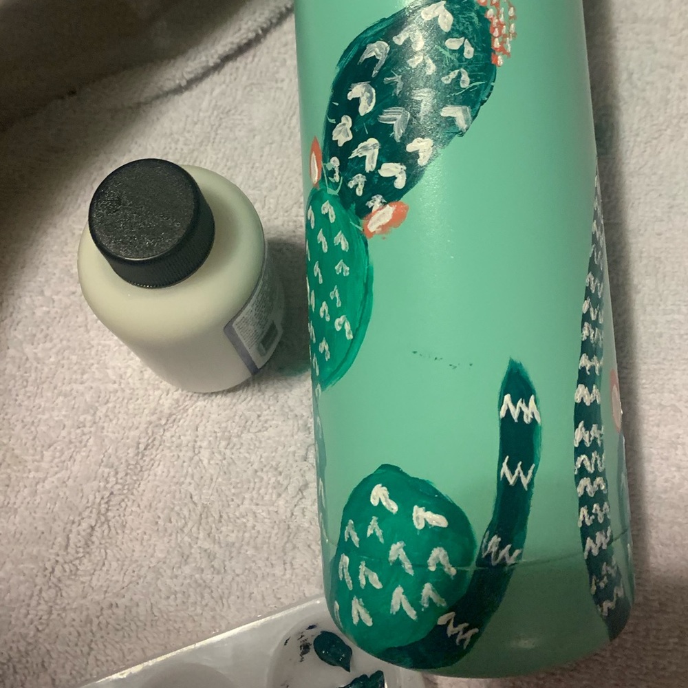 Hand painted cactus